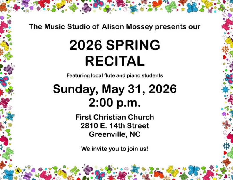 Spring 2026 Recital