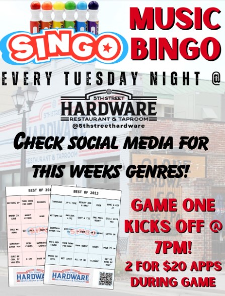 Music Bingo