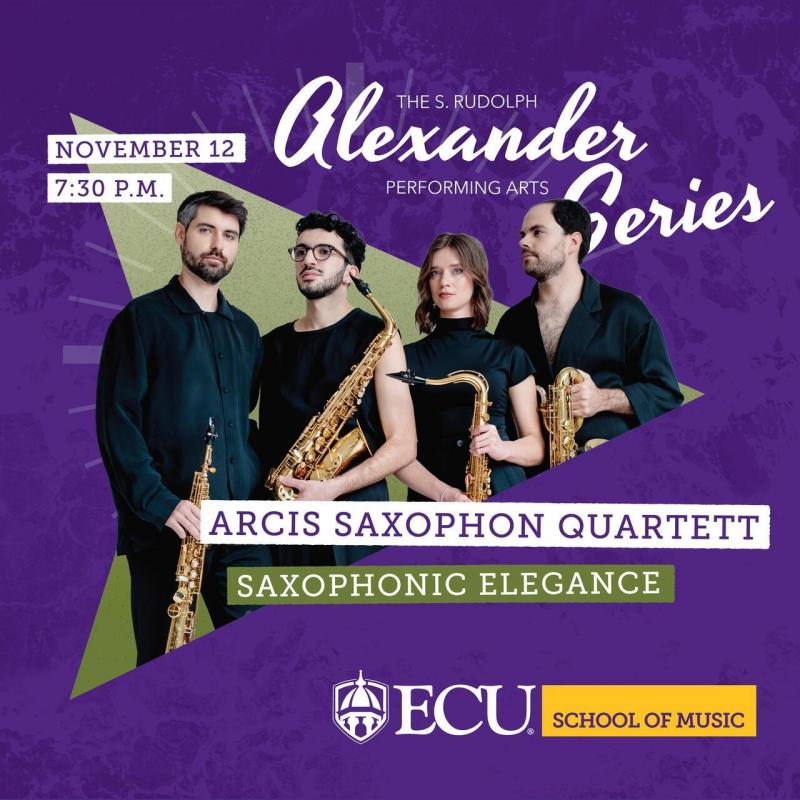 The Alexander Series: Arcis Saxophon Quartett