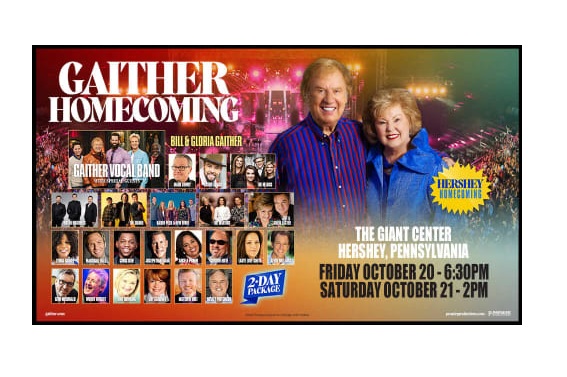 bill gaither tour schedule 2022