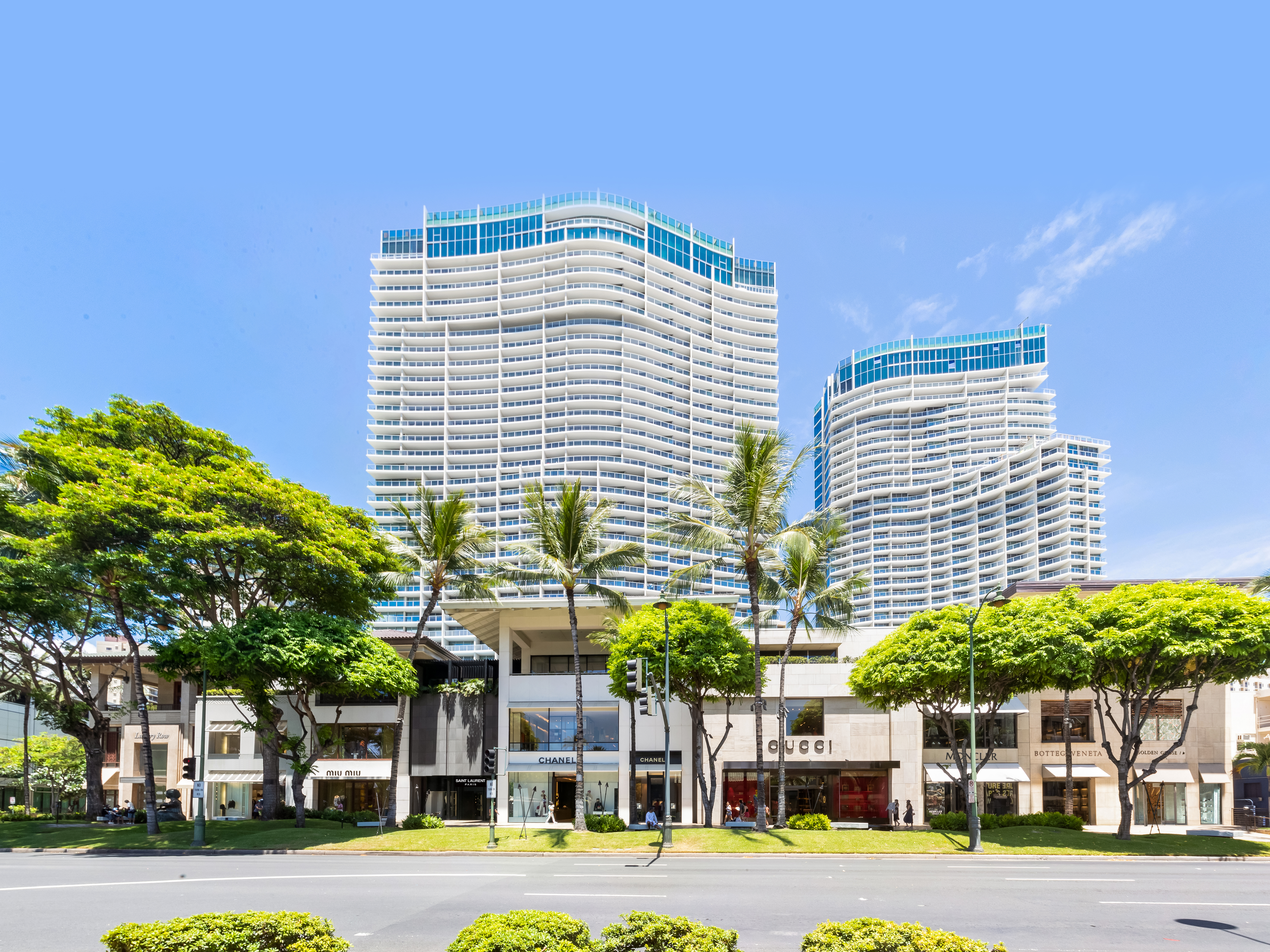 Luxury Row at 2100 Kalakaua Avenue