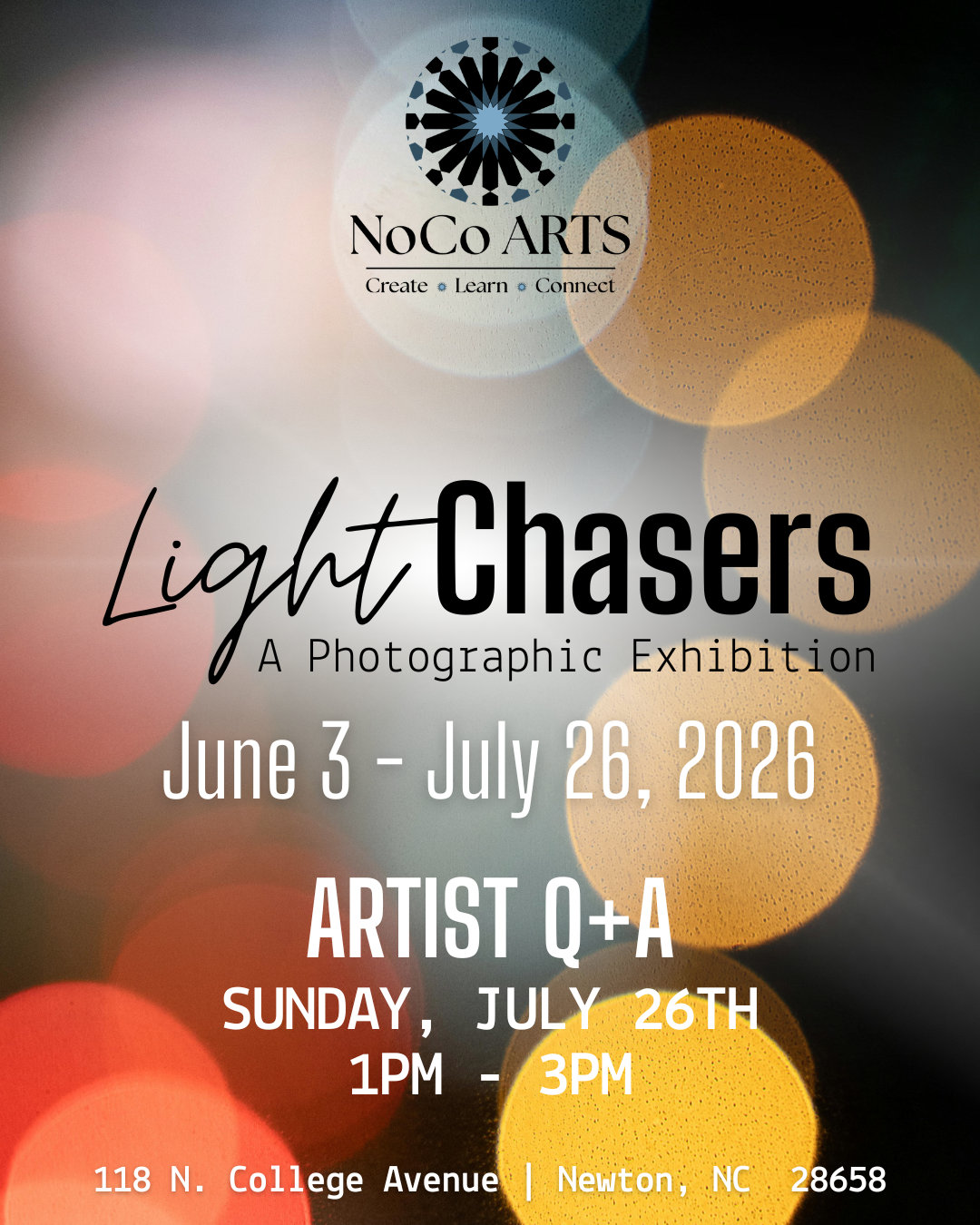 'LightChasers' Exhibition Artist Q+A at NoCo ARTS