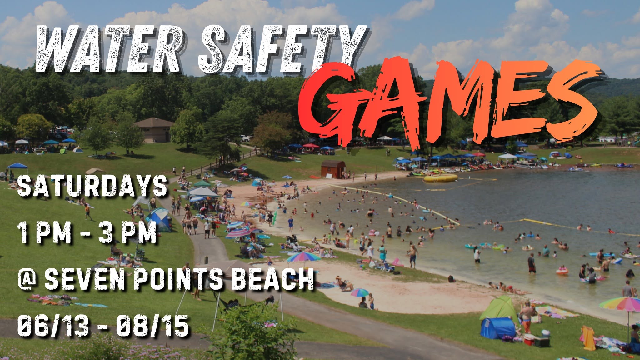 Water Safety Game at the Seven Points Beach
