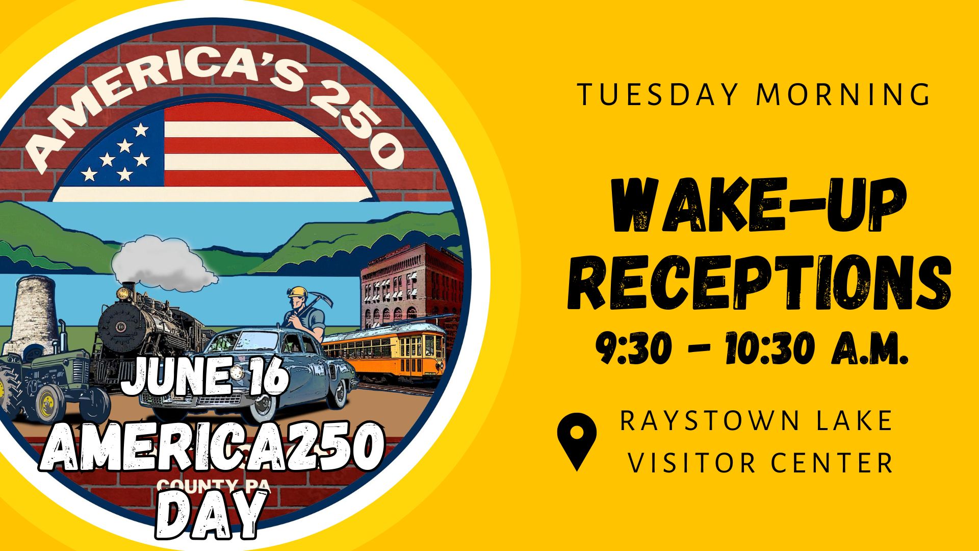Tuesday Wake-Up Reception: America250 Day