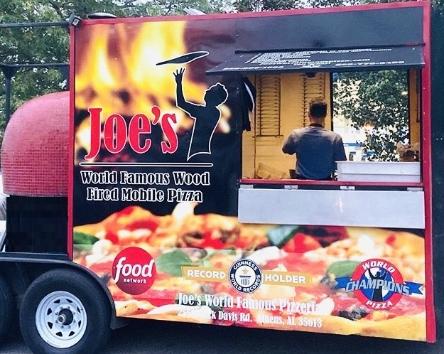 Joes World Famous Wood Fired Mobile Pizza