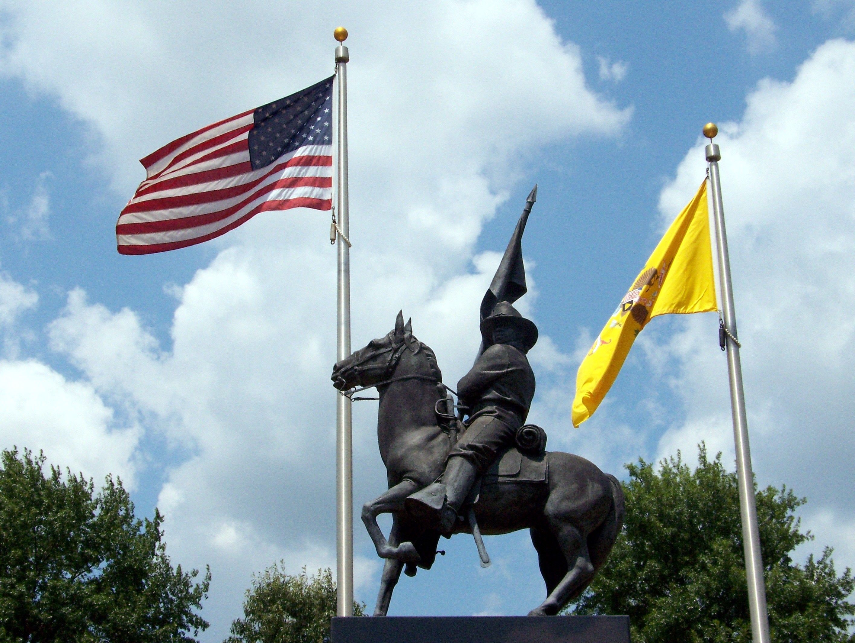 tørst femte indkomst 10th Cavalry Buffalo Soldier's Memorial