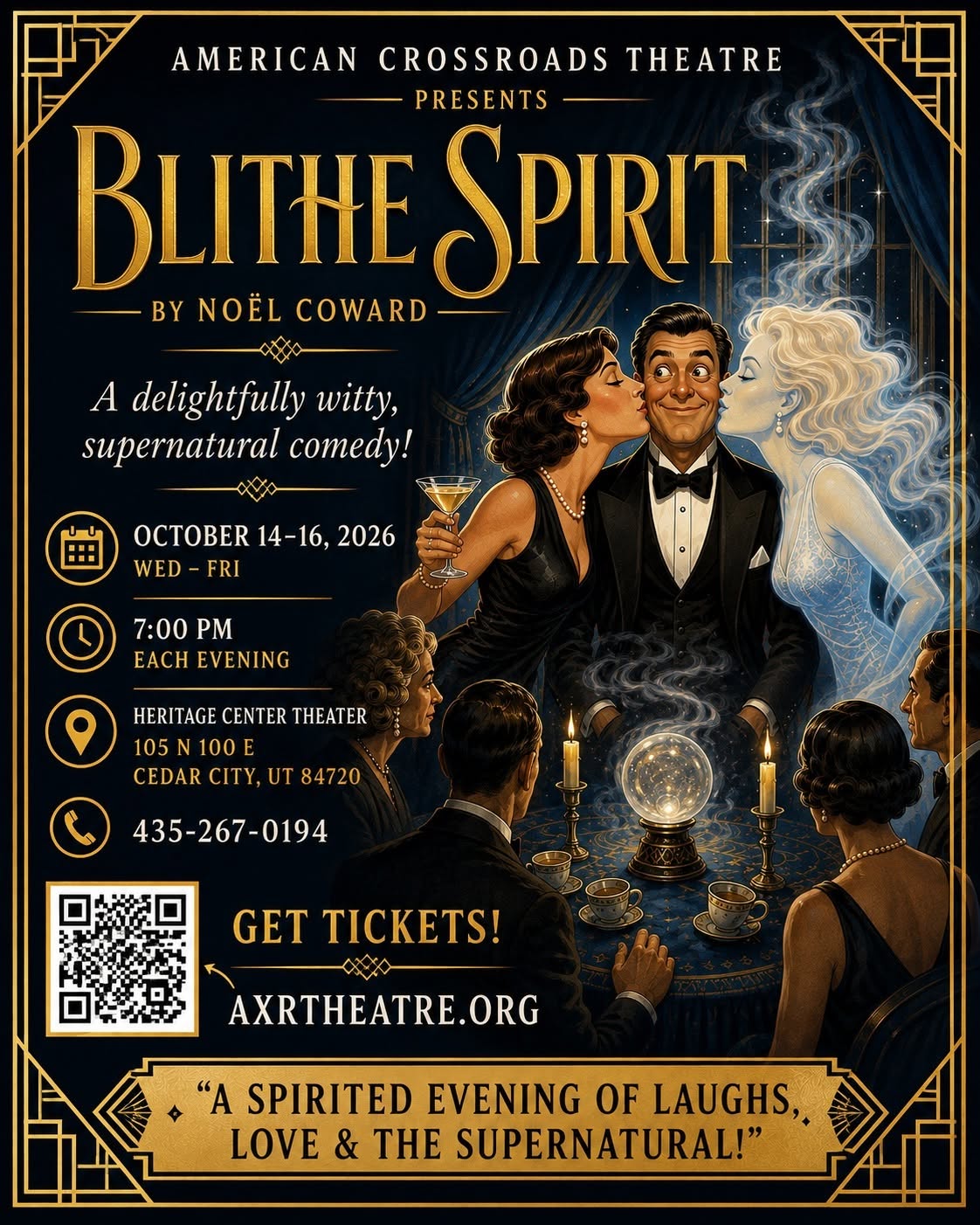 American Crossroads Theatre - Blithe Spirit