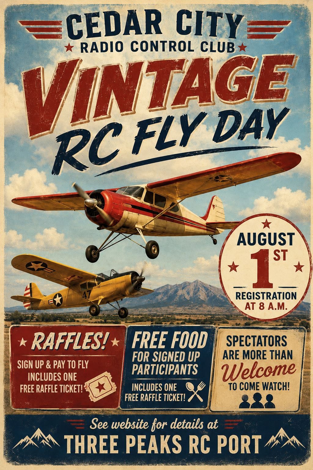 Vintage RC Fly Day