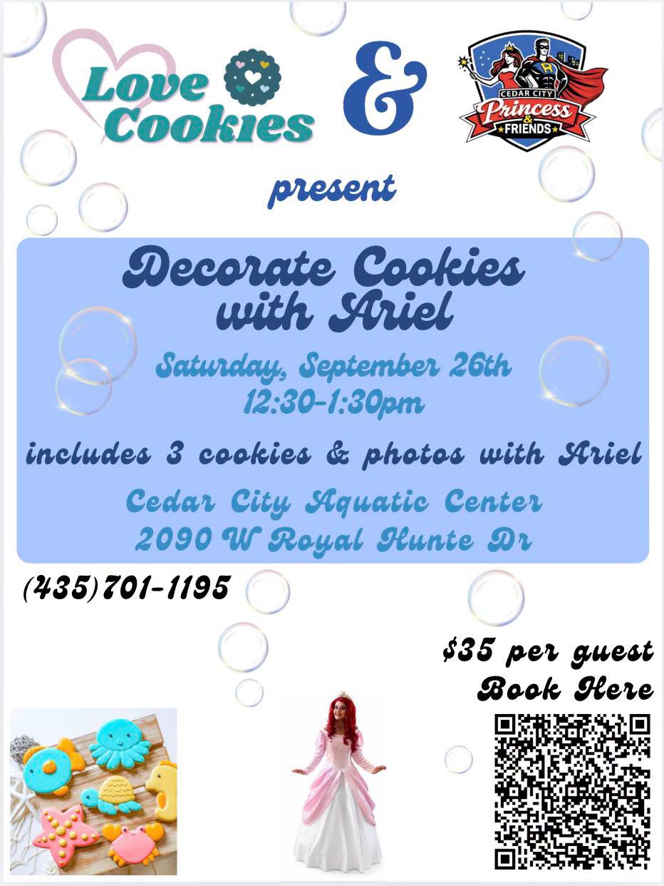 Decorate Cookies with Ariel