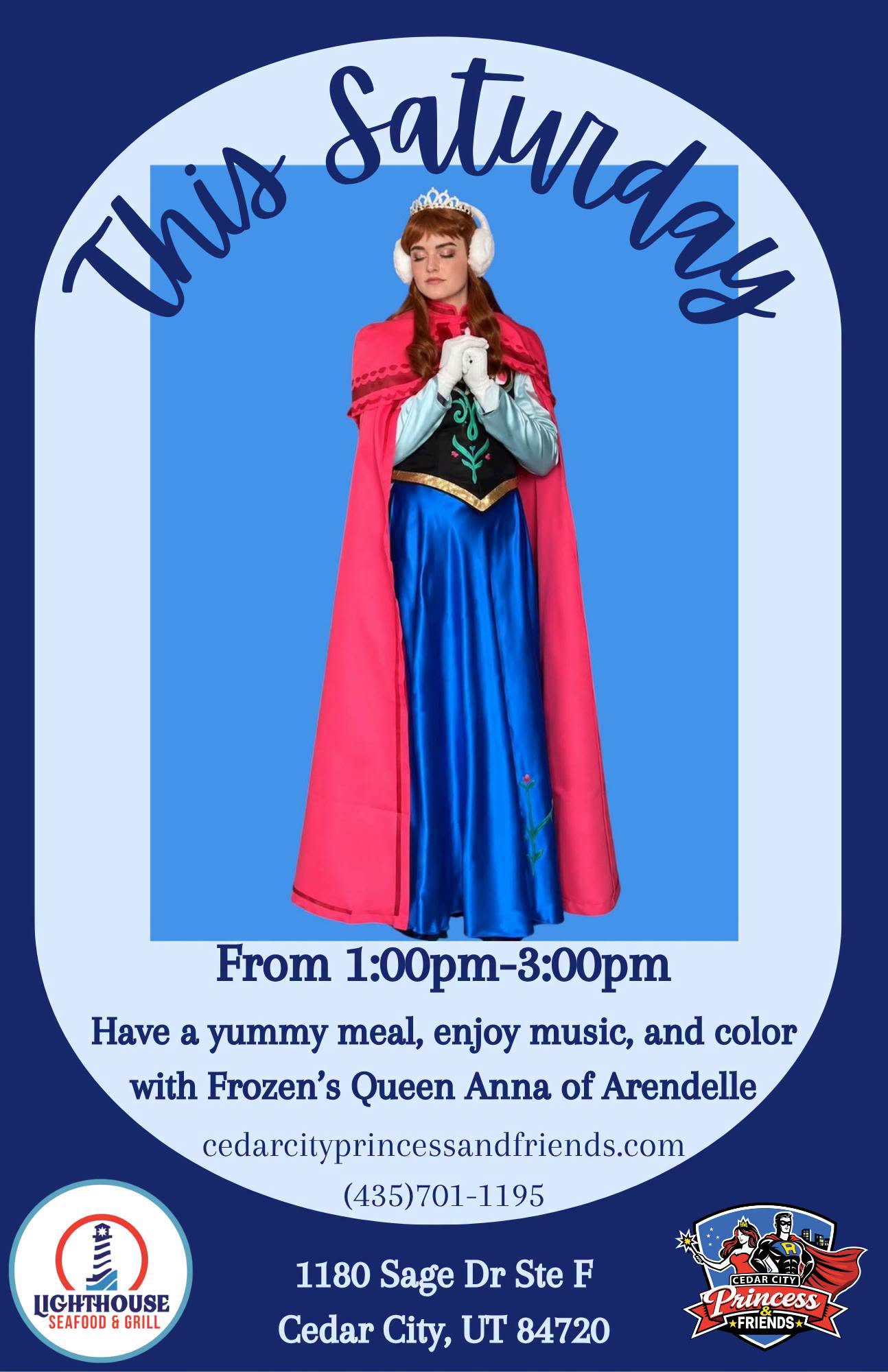 Lunch with Frozen's Anna