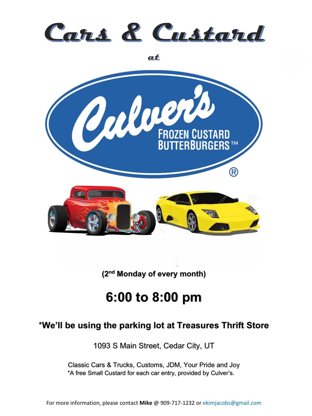 Cars & Custard - Car Show