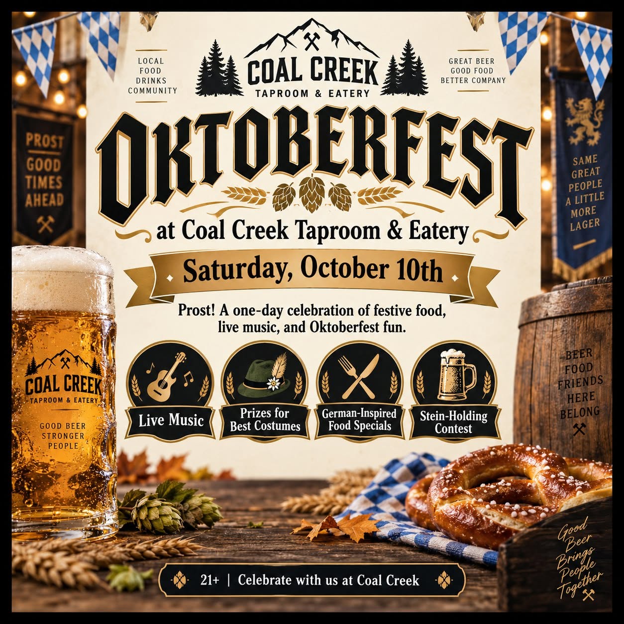 Coal Creek Taproom: Oktoberfest