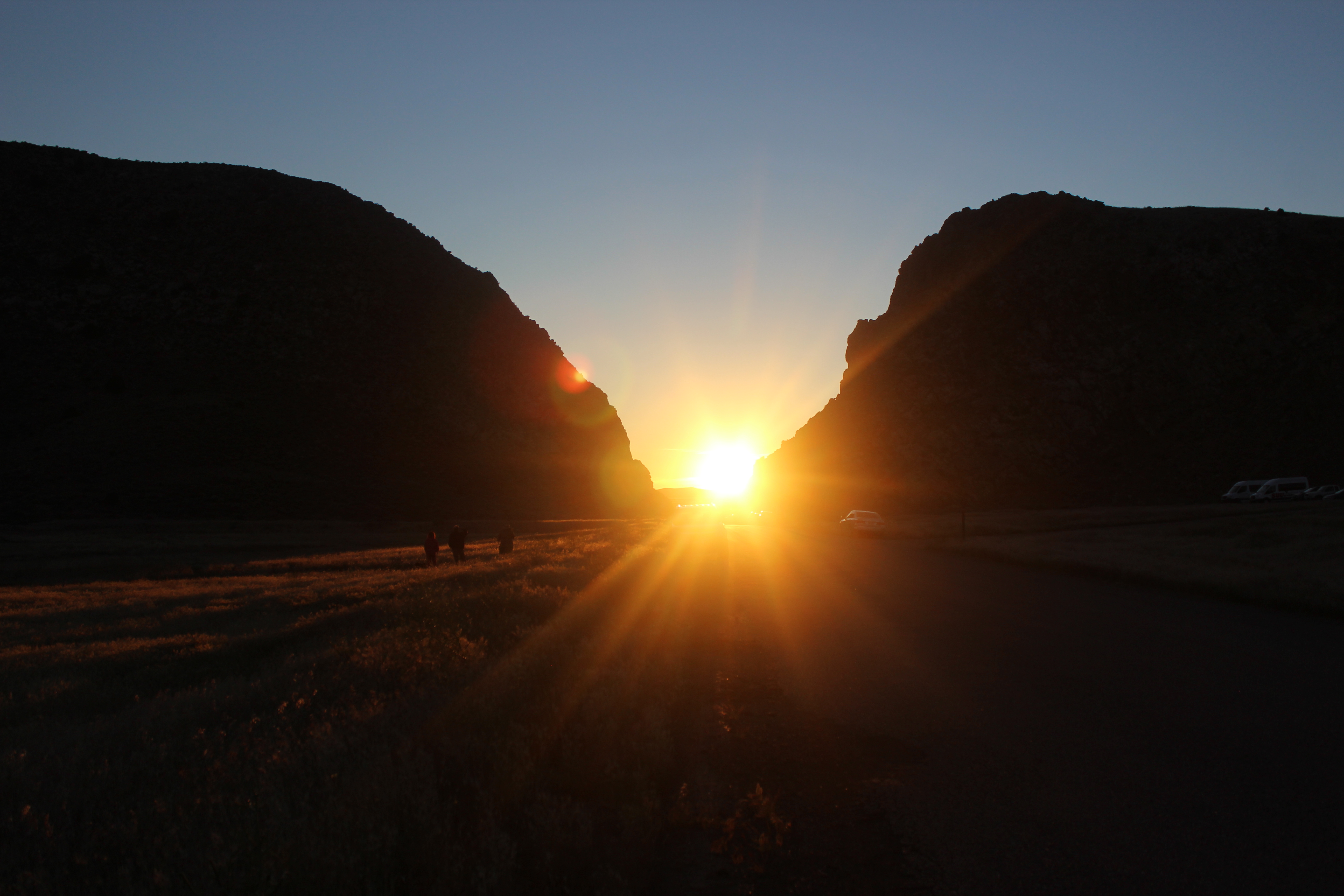 Parowan Gap Fall Equinox