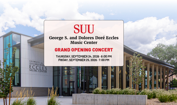 SUU Music Center Grand Opening Encore Concert