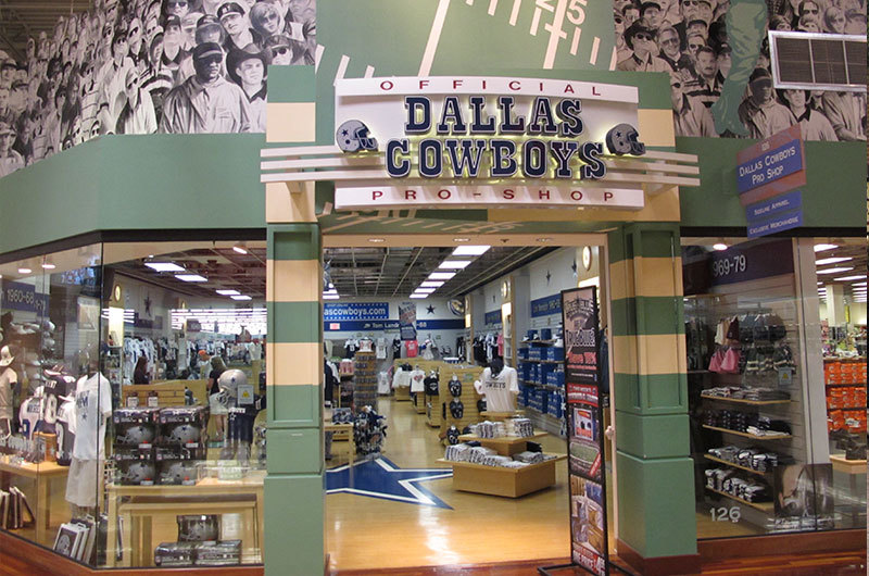 Dallas Cowboys Pro Shop Outlet - Frisco - Shop Across Texas