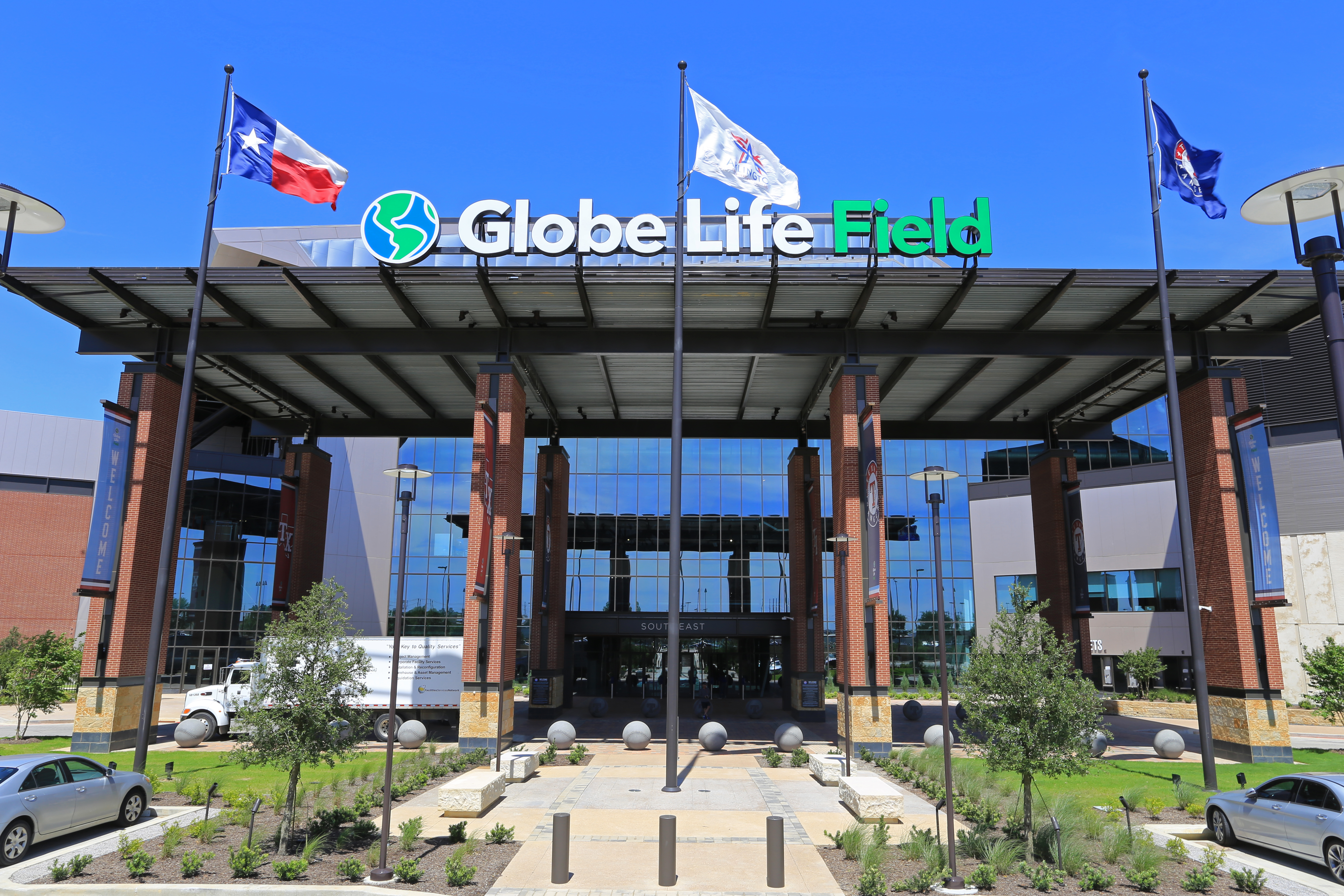 Texas Rangers, Stadium Banner, Globe Life Field