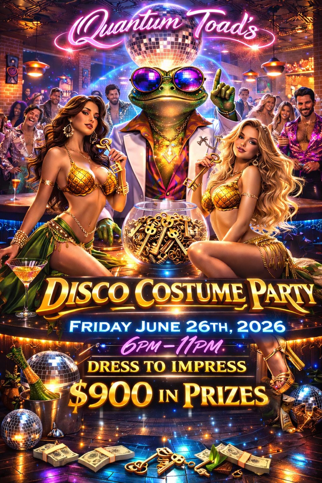 Disco Costume Party