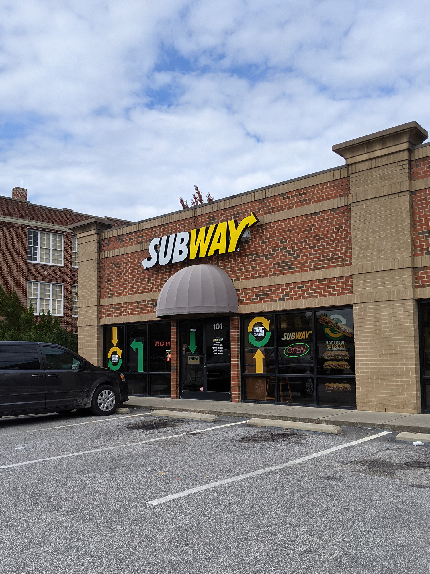 subway tobacco rd Subway