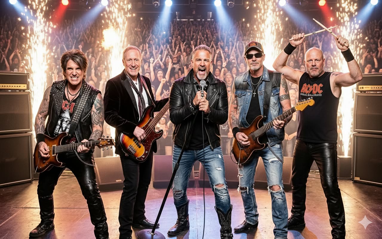 Cheeze Factory performing at Harley Davidson