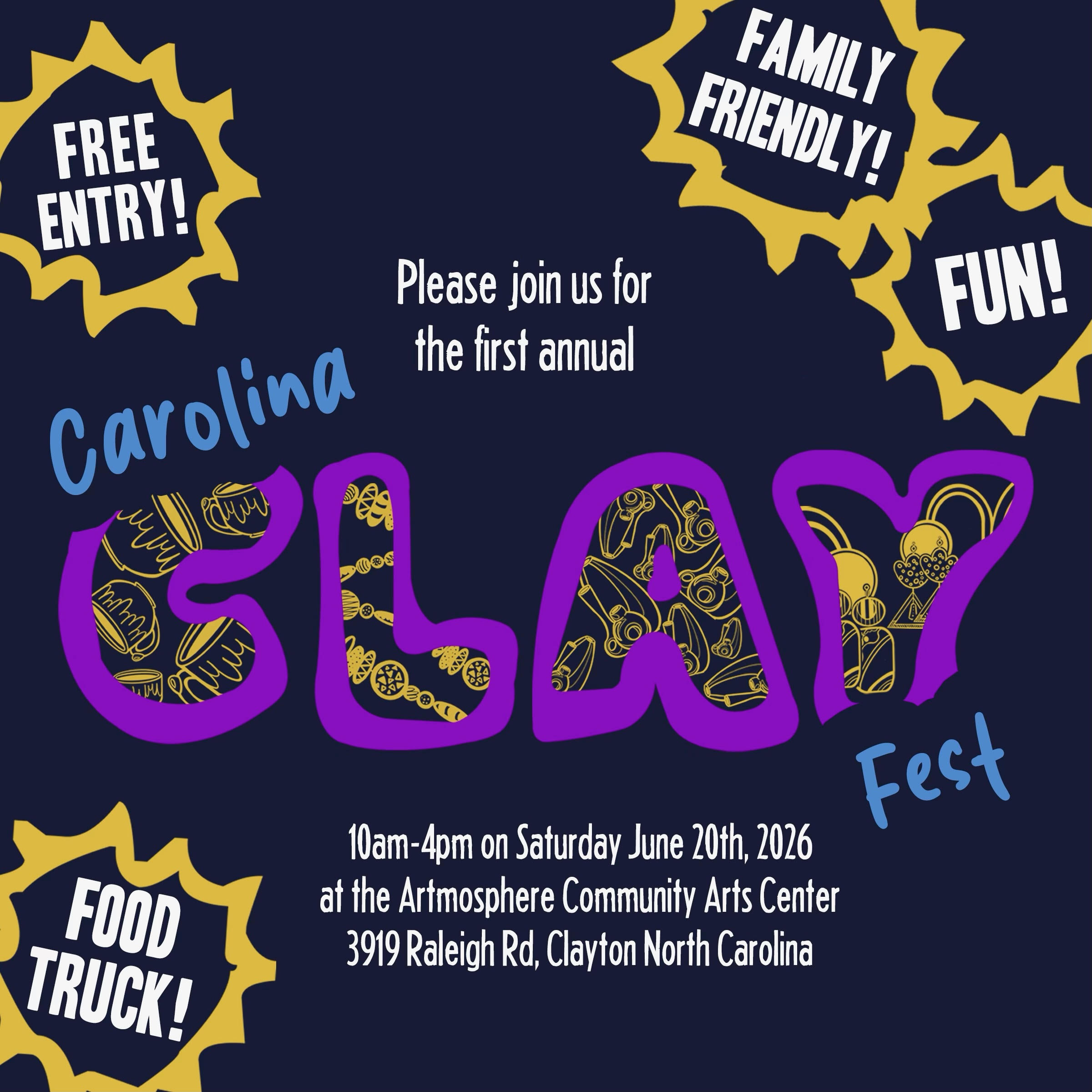 1st Annual Carolina ClayFest '26