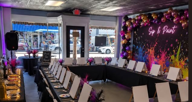 Paint n Pop Party