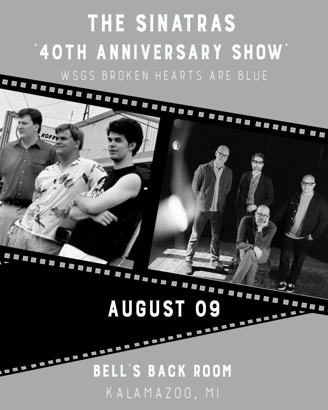 THE SINATRAS '40TH ANNIVERSARY SHOW' wsgs BROKEN HEARTS ARE BLUE