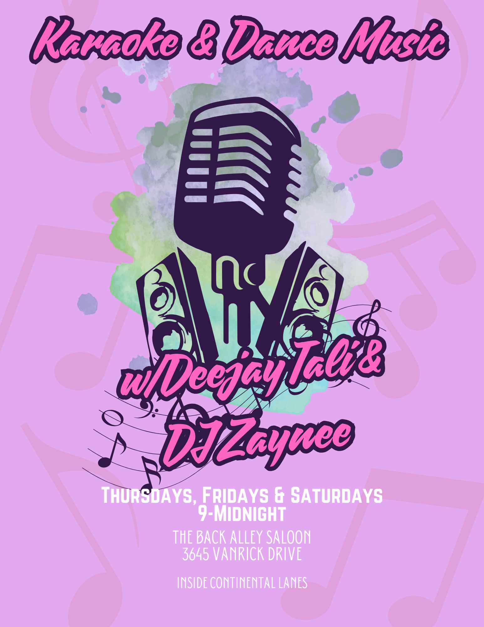 Karaoke & Dance Music
