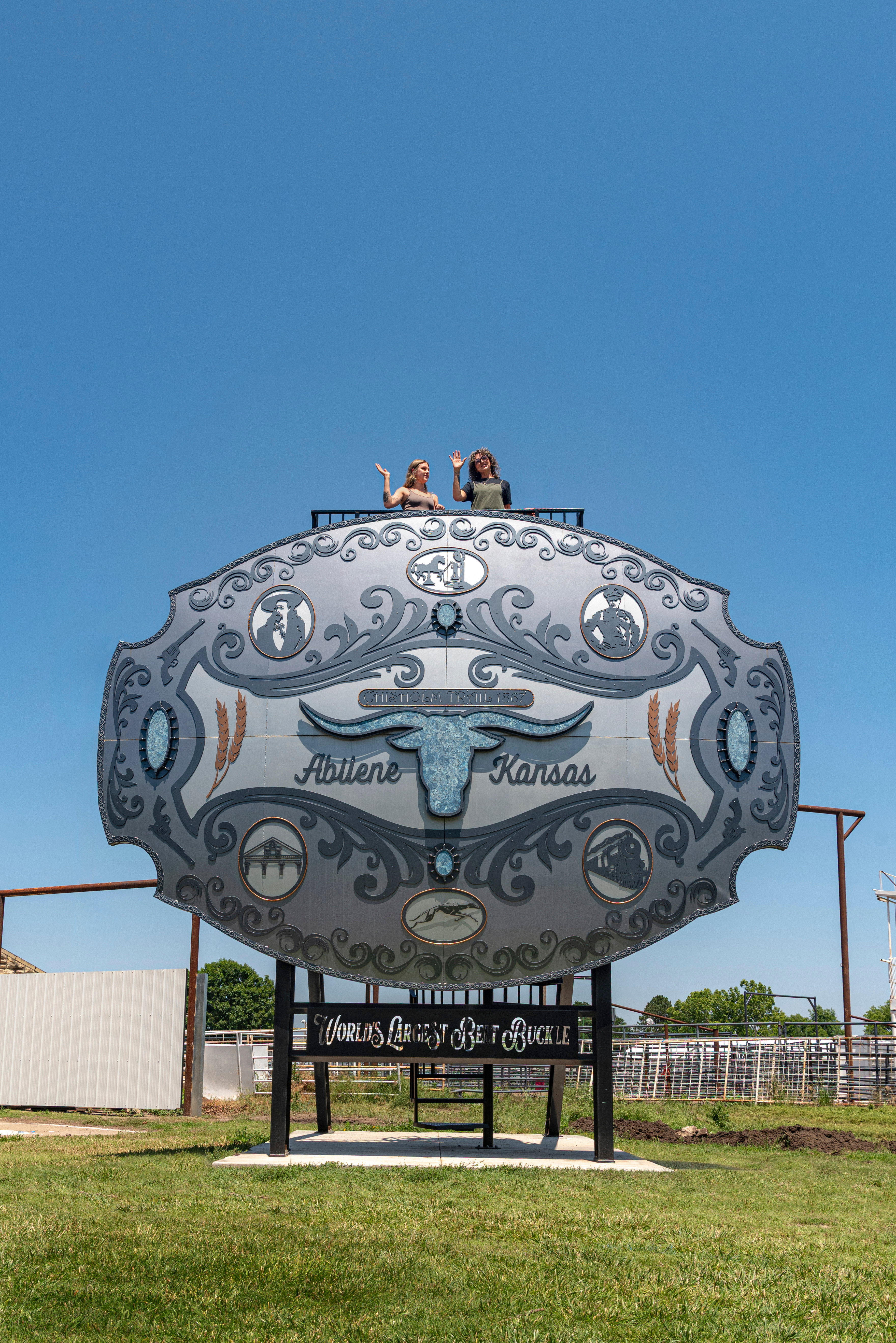 World's Largest Belt Buckle - Abilene KS, 67410