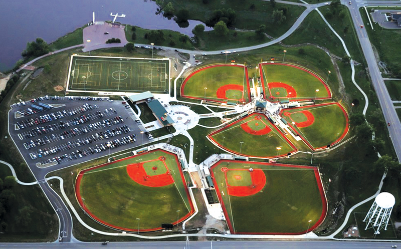 Baseball and Softball Fields in Topeka