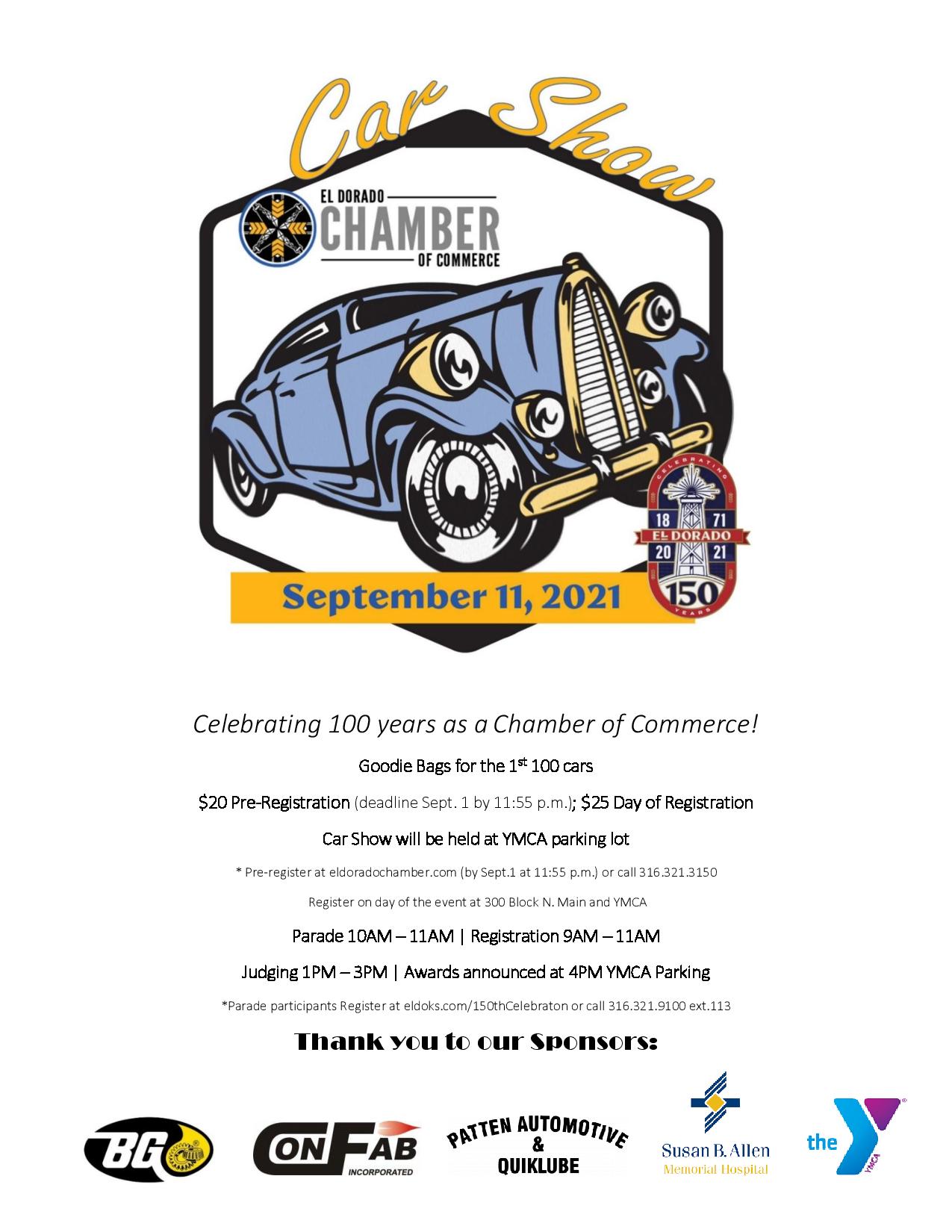 El Dorado Chamber Car Show 2021