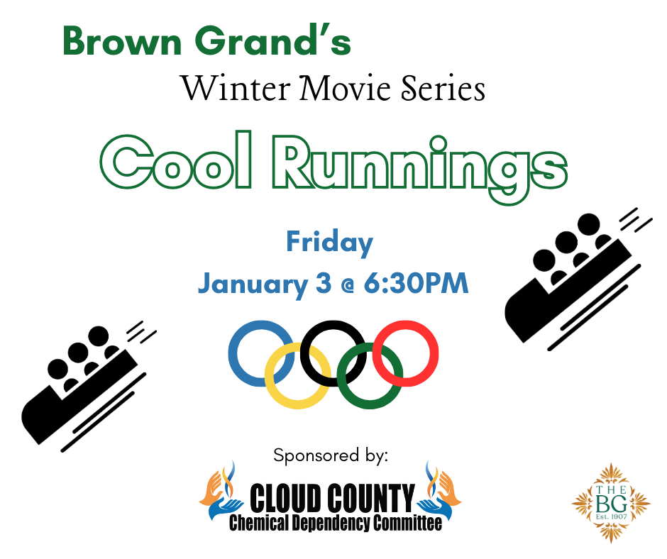 Winter Movie Series: Cool Runnings - Concordia KS