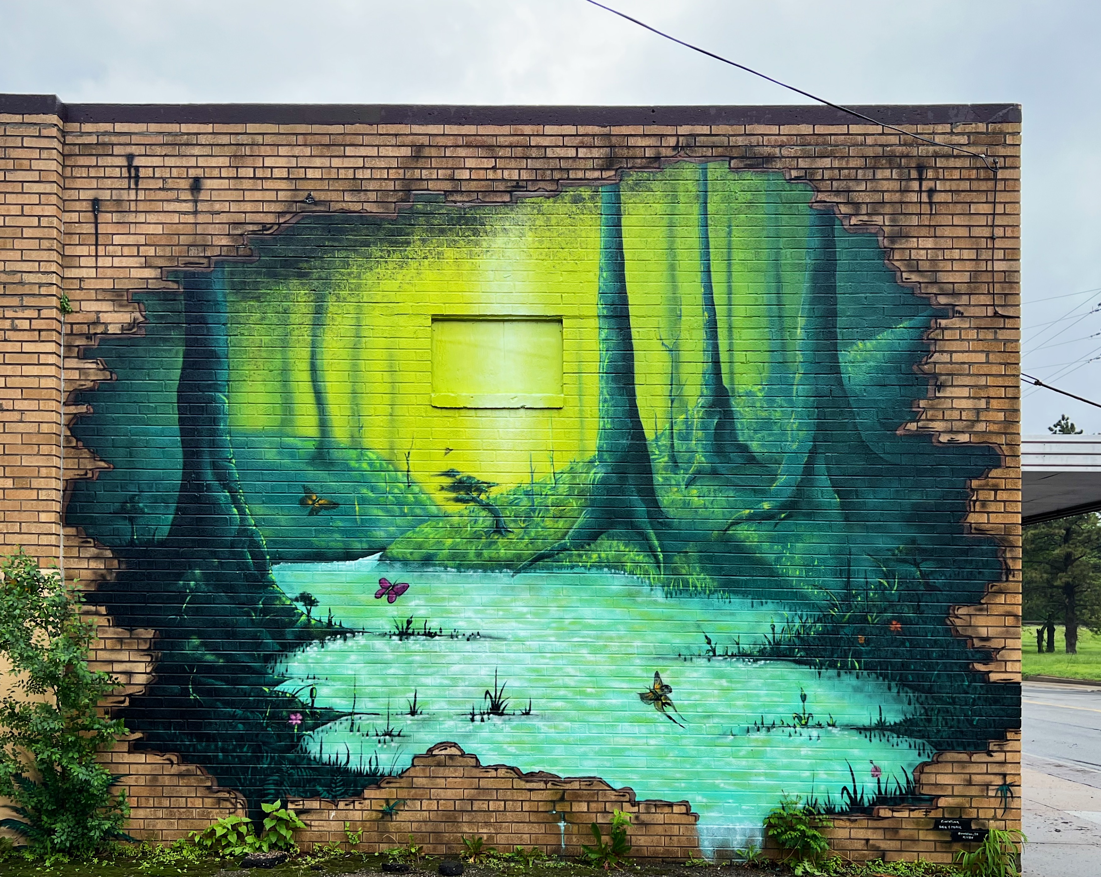 Nature Will Prevail Mural - Lawrence KS, 66044