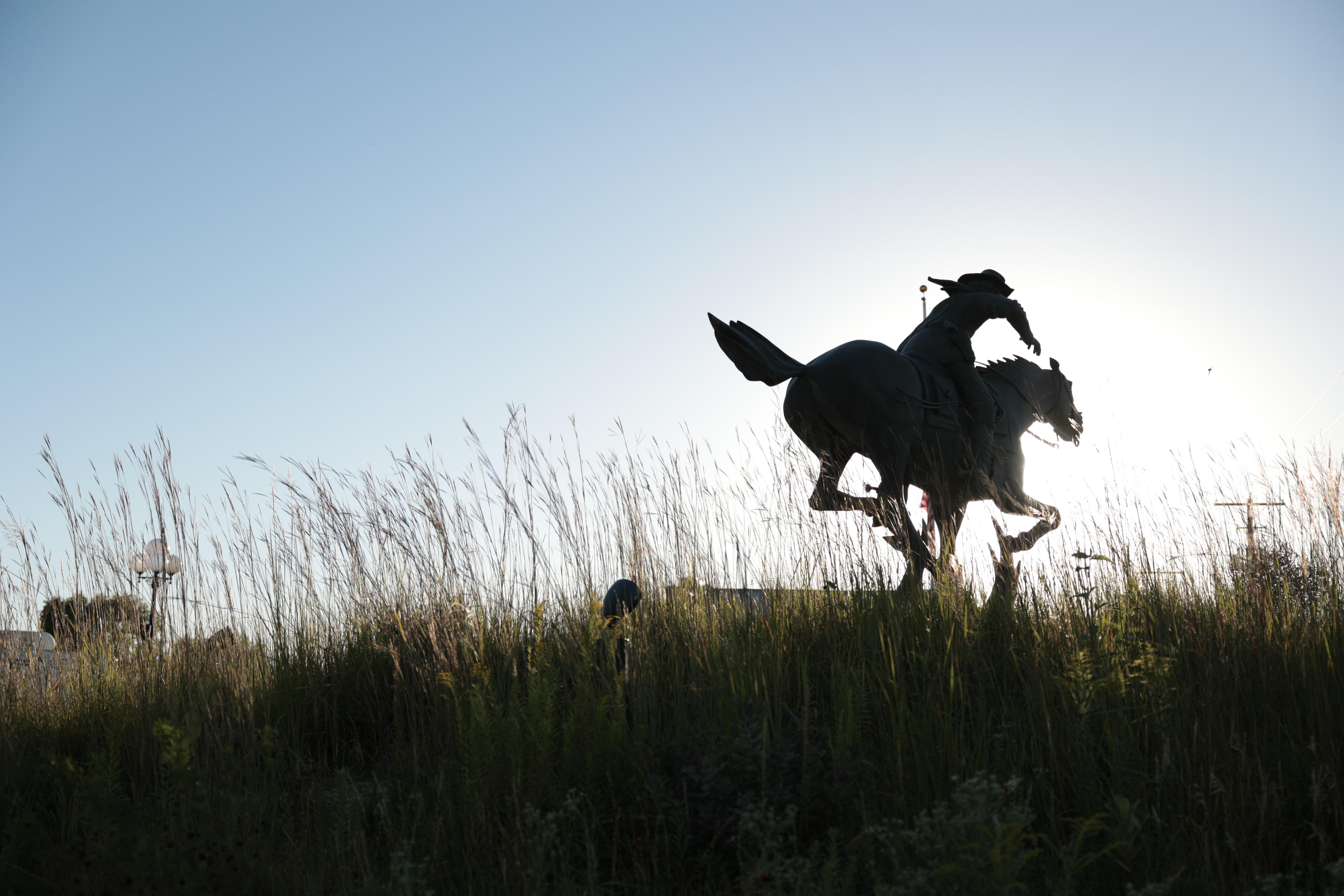Pony Express Horse & Rider Statue - Marysville KS, 66508