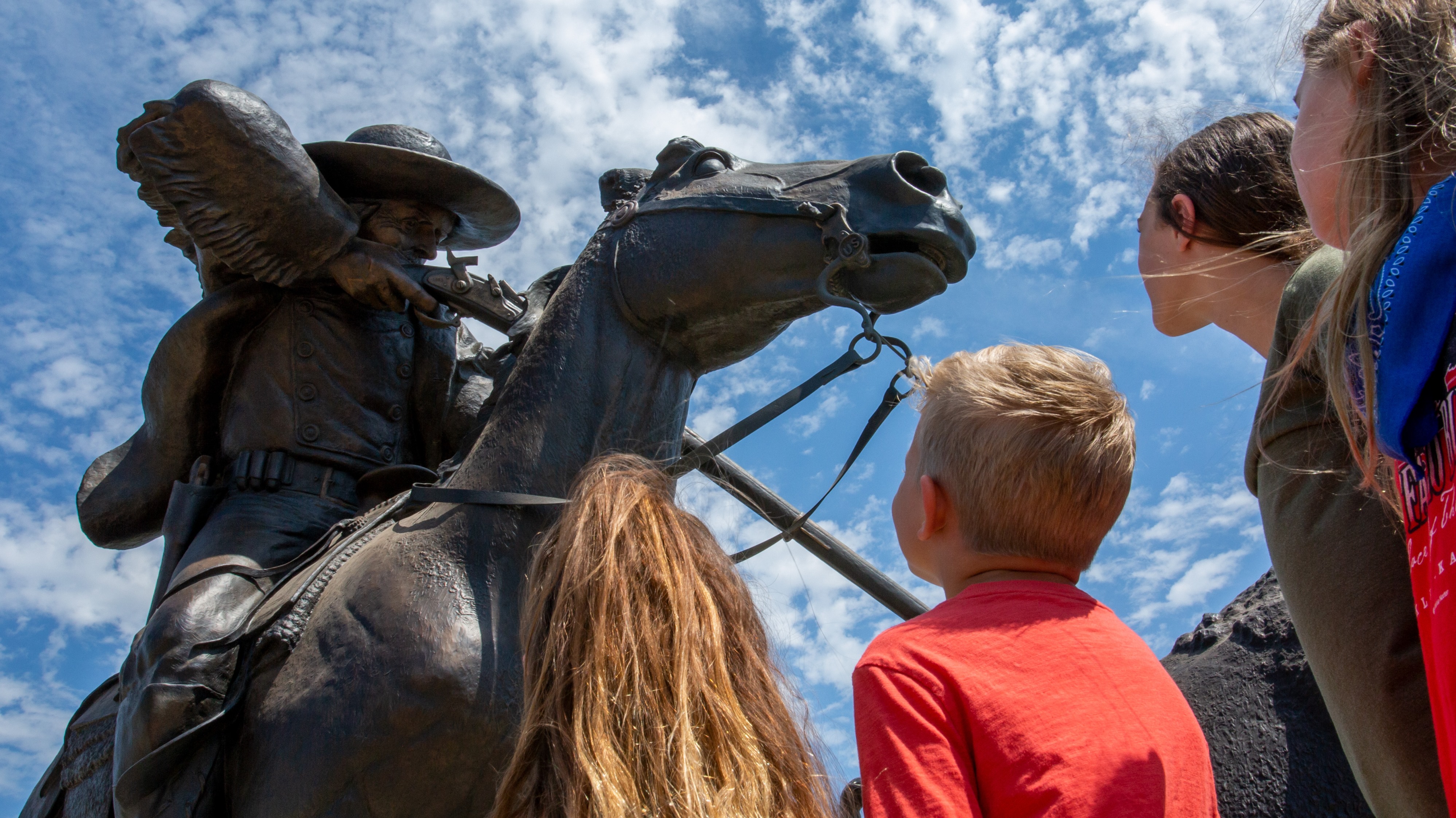 Buffalo Bill Bronze Sculpture - Oakley KS, 67748