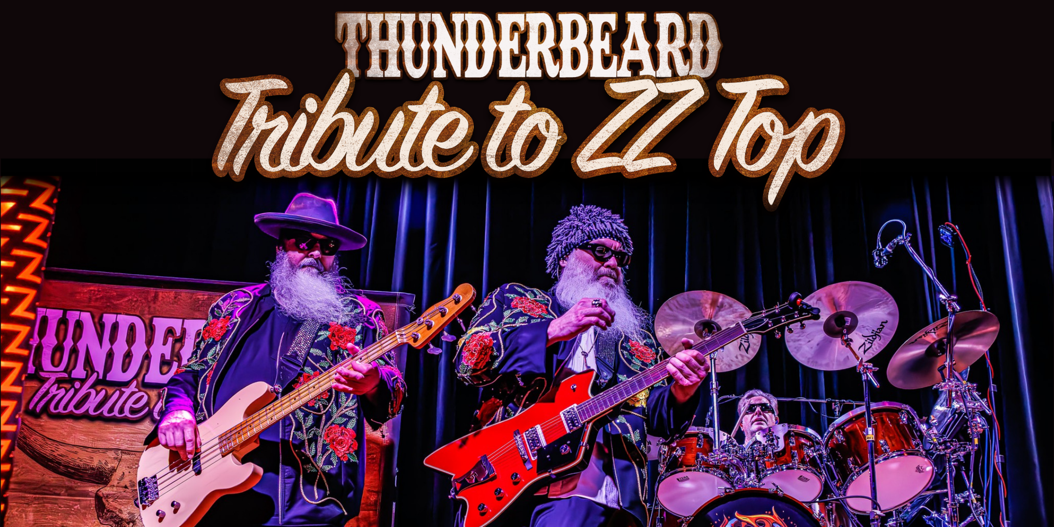 UP-BEAT tribute band　LEGENDARY SONGS TunderBeard: ZZ Top Tribute - Concordia KS, 66901