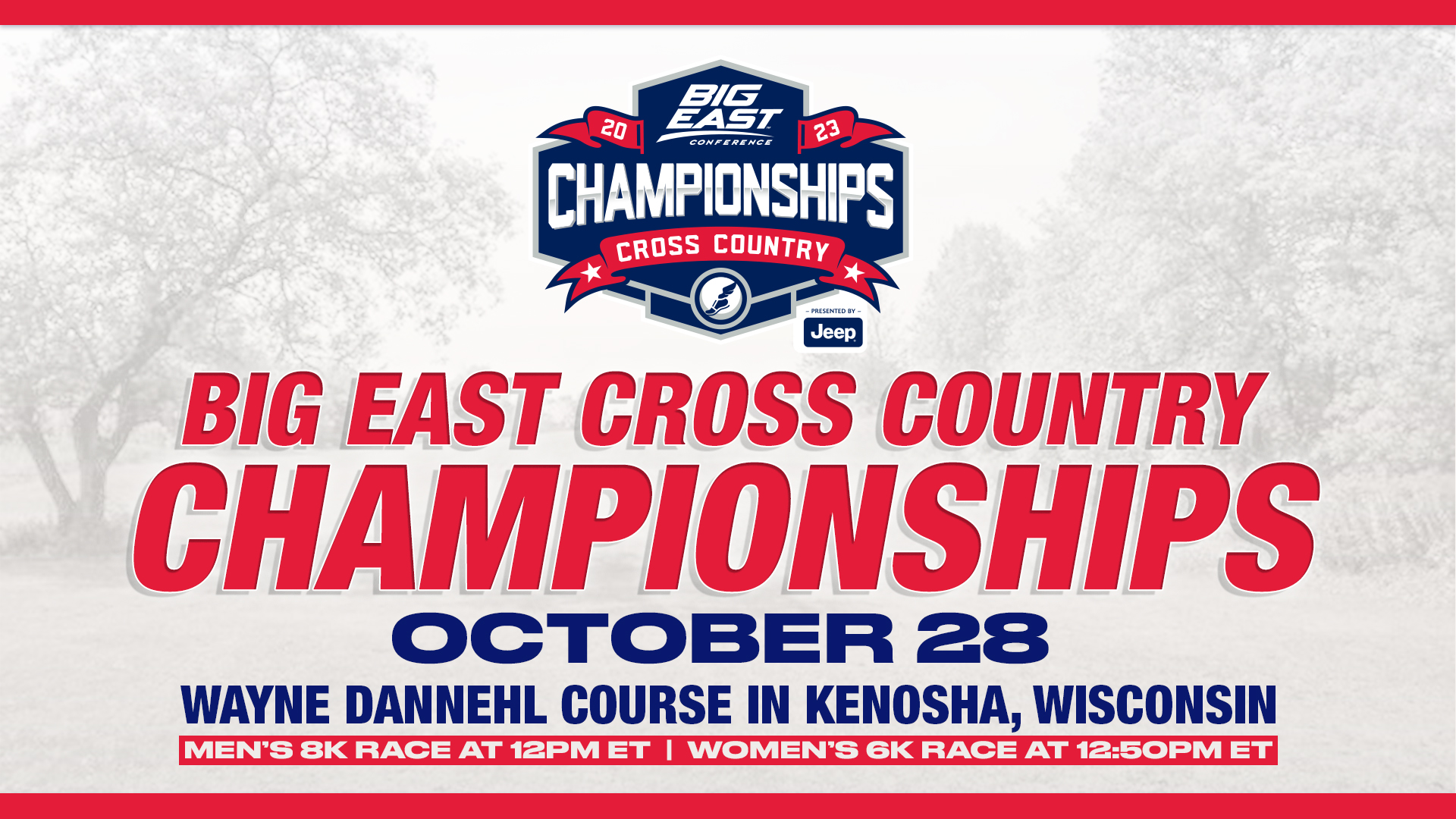 2022 BIG EAST Cross Country Championships - Big East Conference