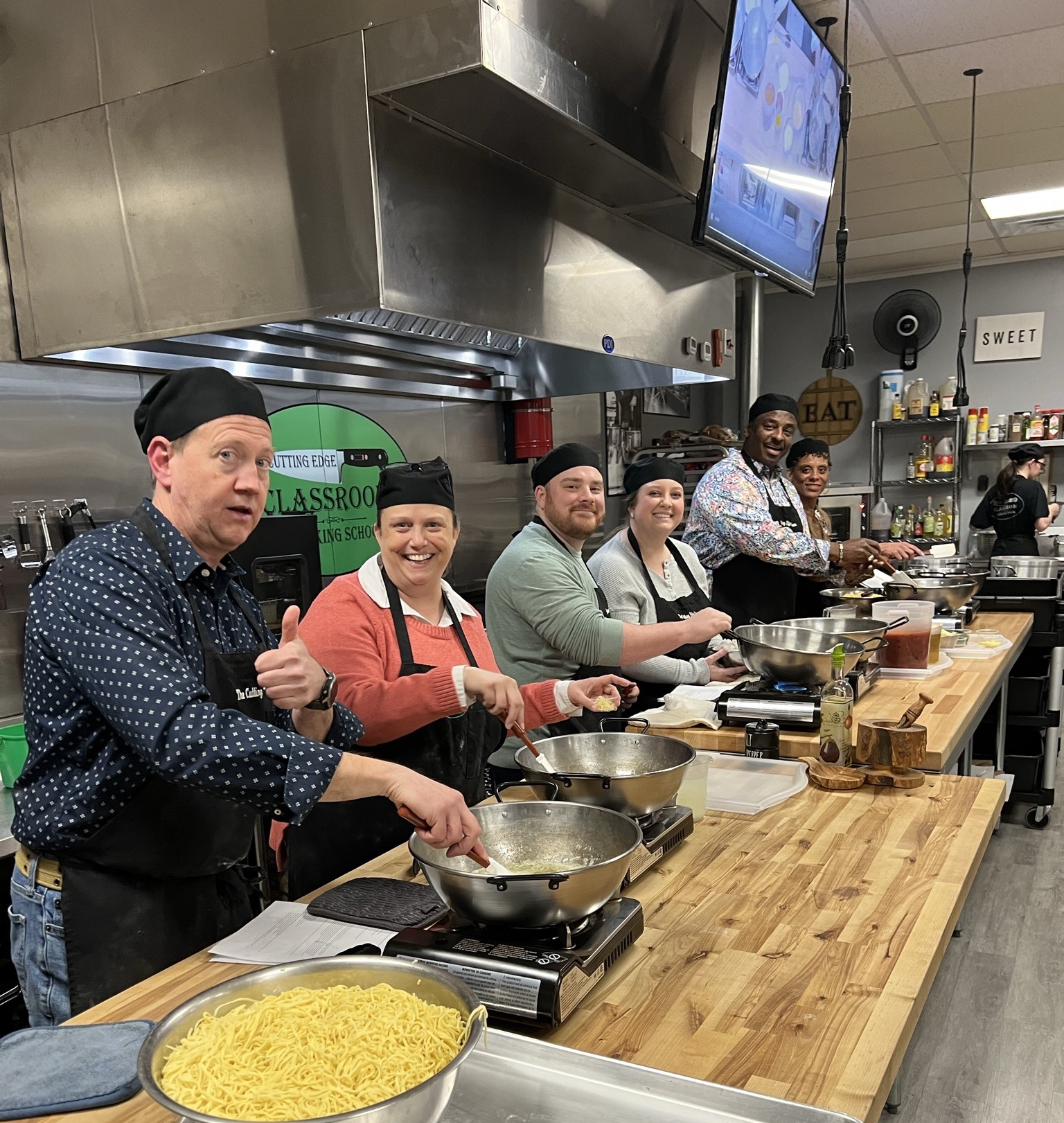 Homemade Pasta Making  The Cutting Edge Classroom