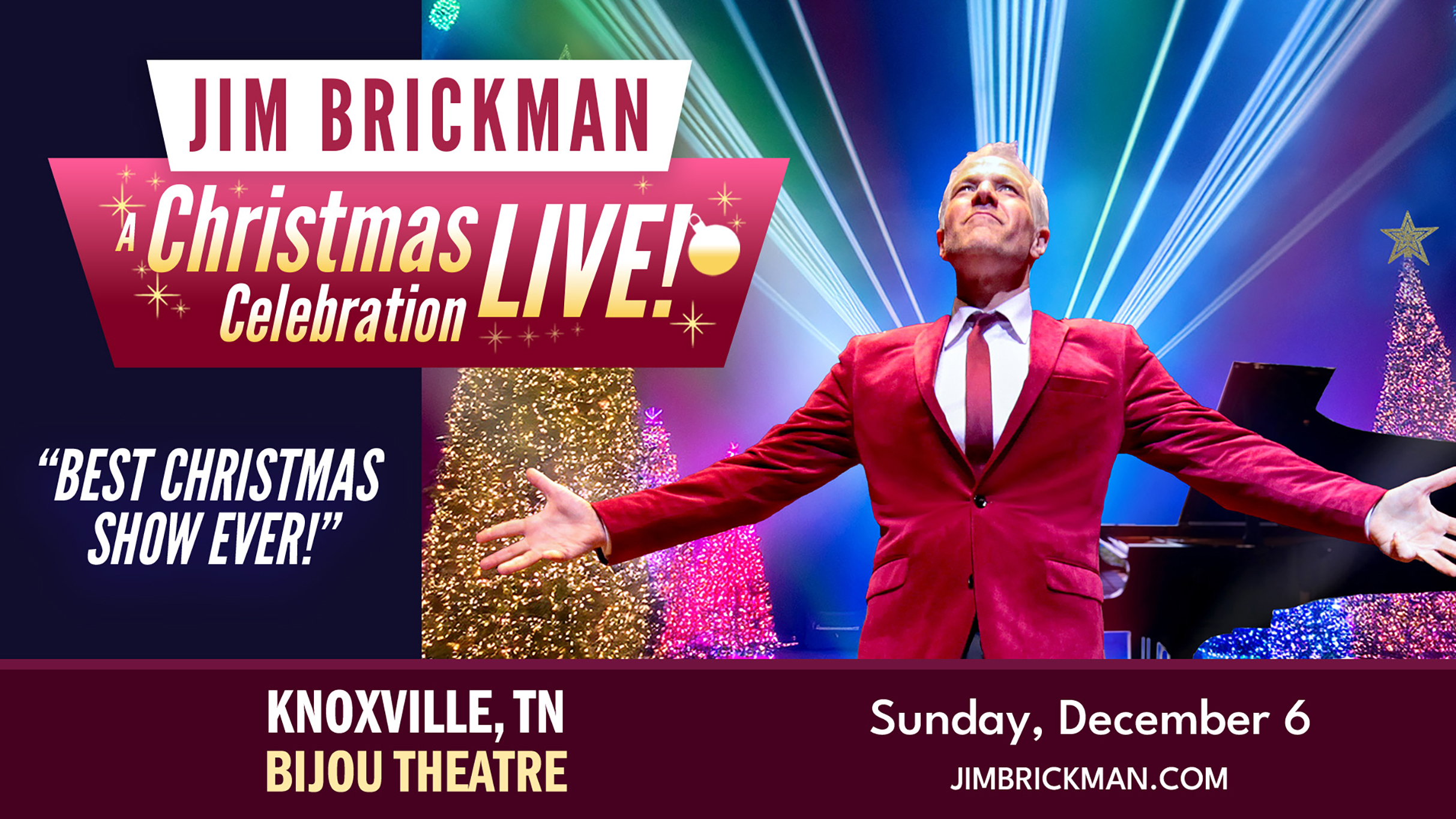 Jim Brickman: A Christmas Celebration | Knoxville, TN