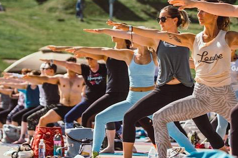 The sports, yoga and personal development festival everyone is