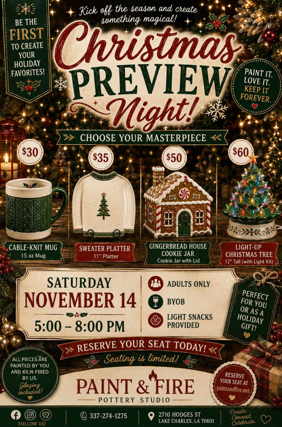 Christmas Preview | November 14, 2026 | LAKE CHARLES, LA