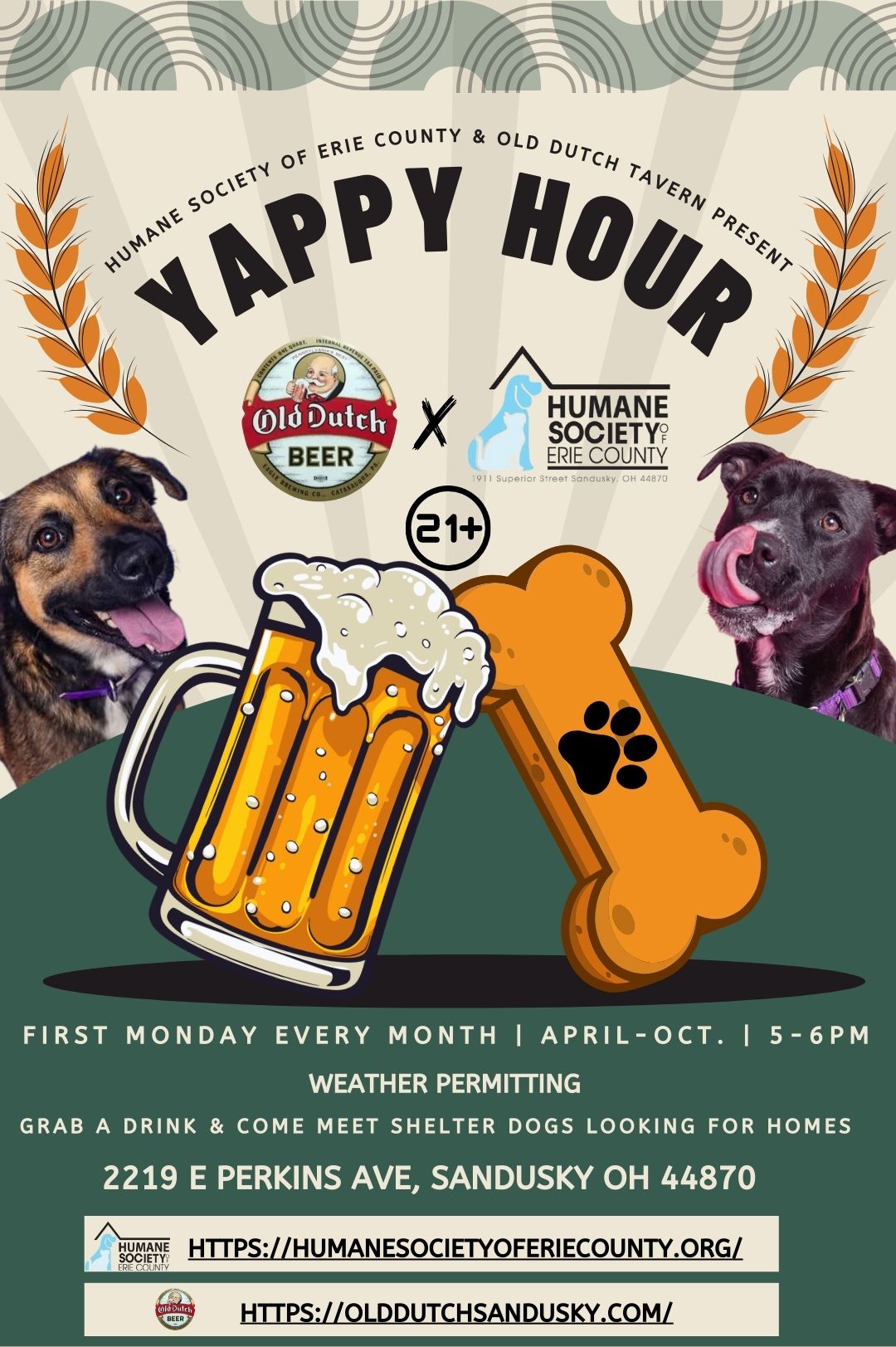 Monthly Yappy Hour