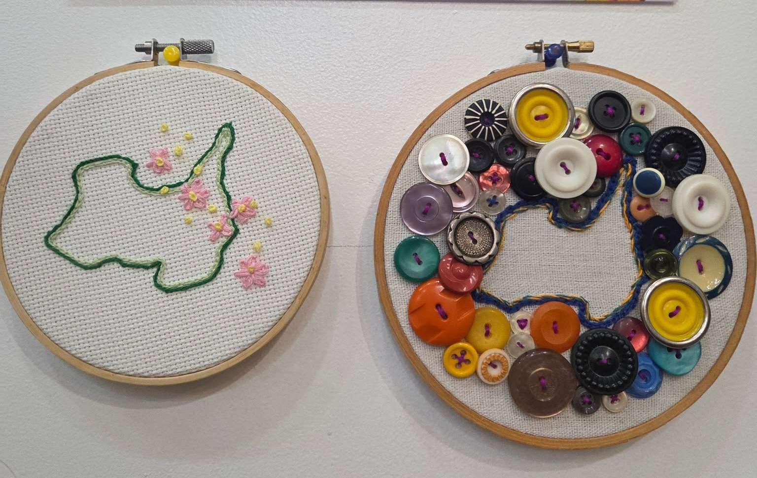 Kelleys Island Embroidery Class