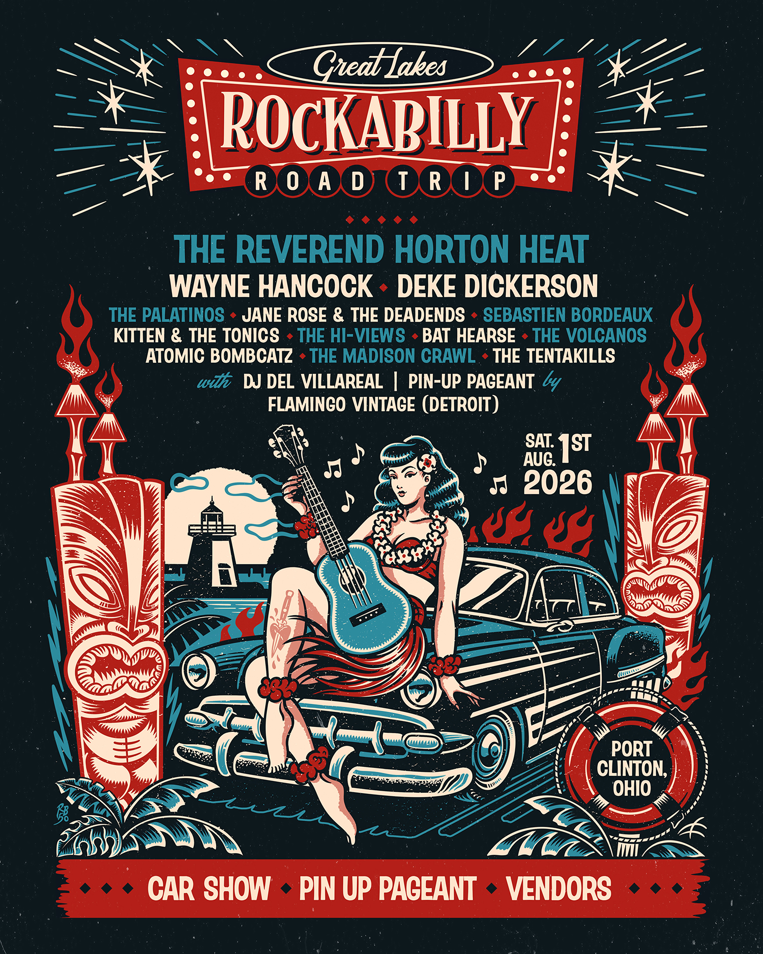 Great Lakes Rockabilly Road Trip Music Festival