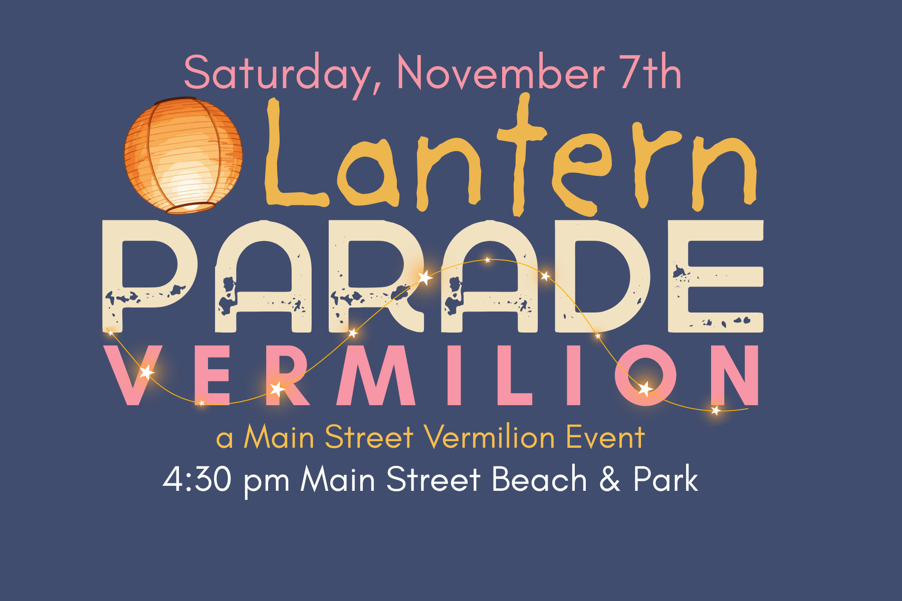 Lantern Parade - Vermilion