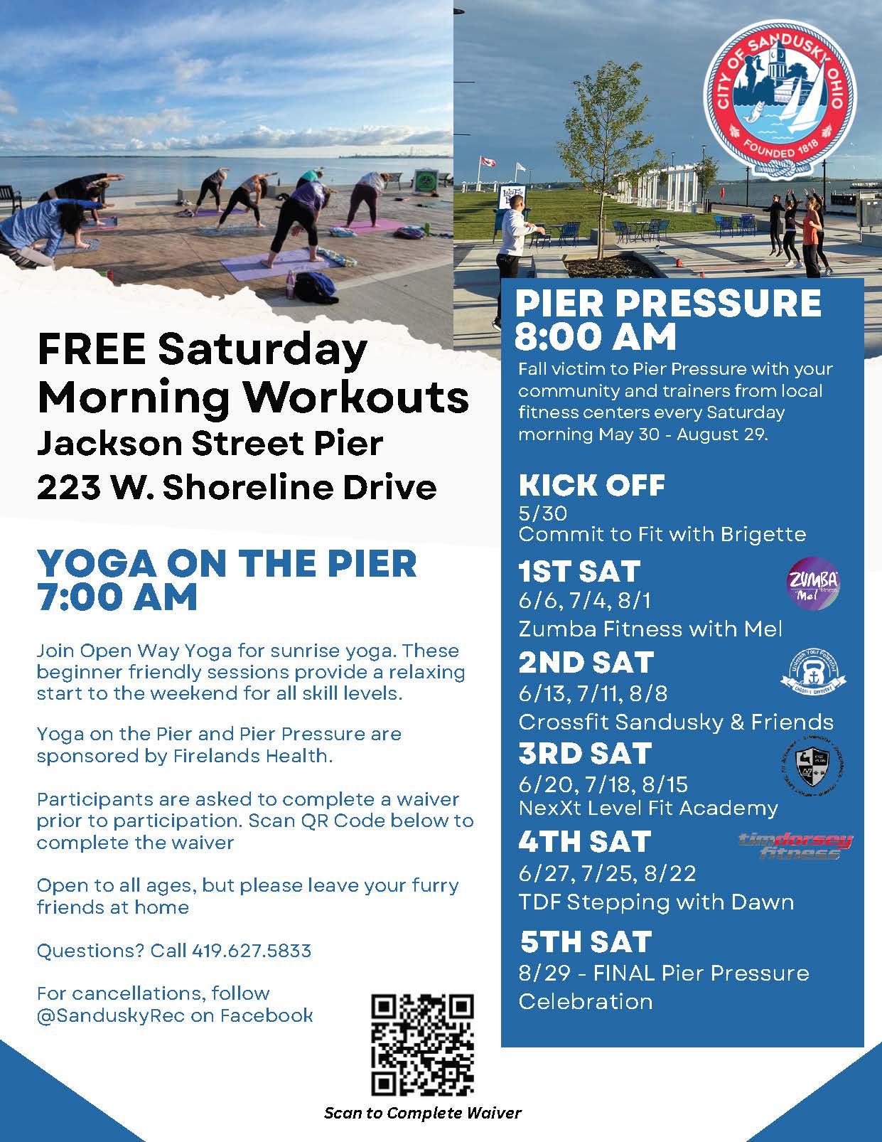 Yoga by the Pier
