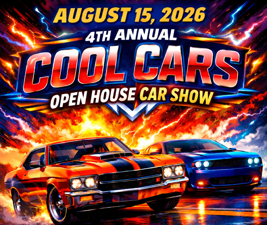 Fourth Annual Cool Cars Car Show and Open House