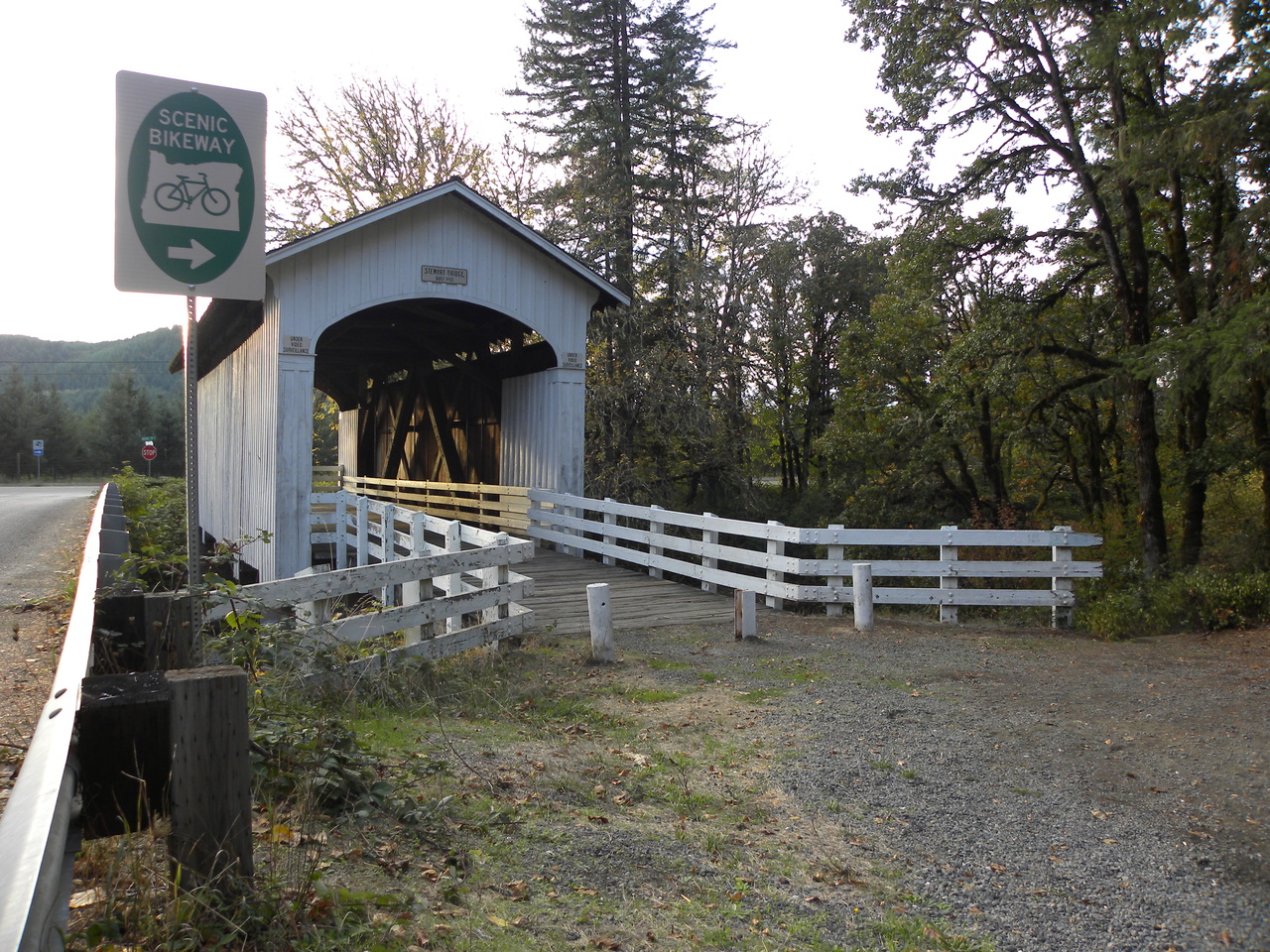 Cottage Grove Covered Bridge Tour Route