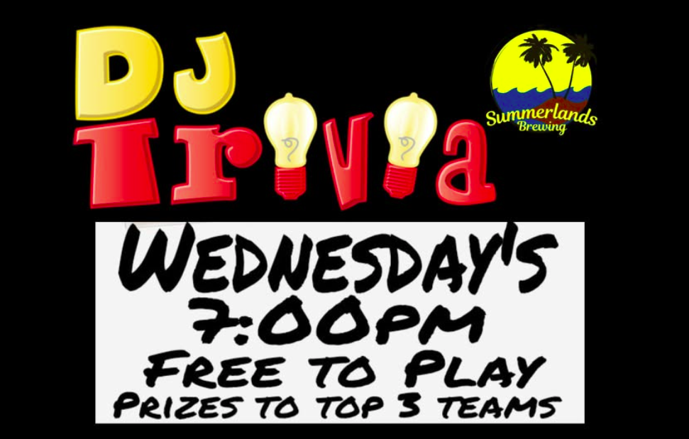 DJ Trivia at Summerlands Brewing Company