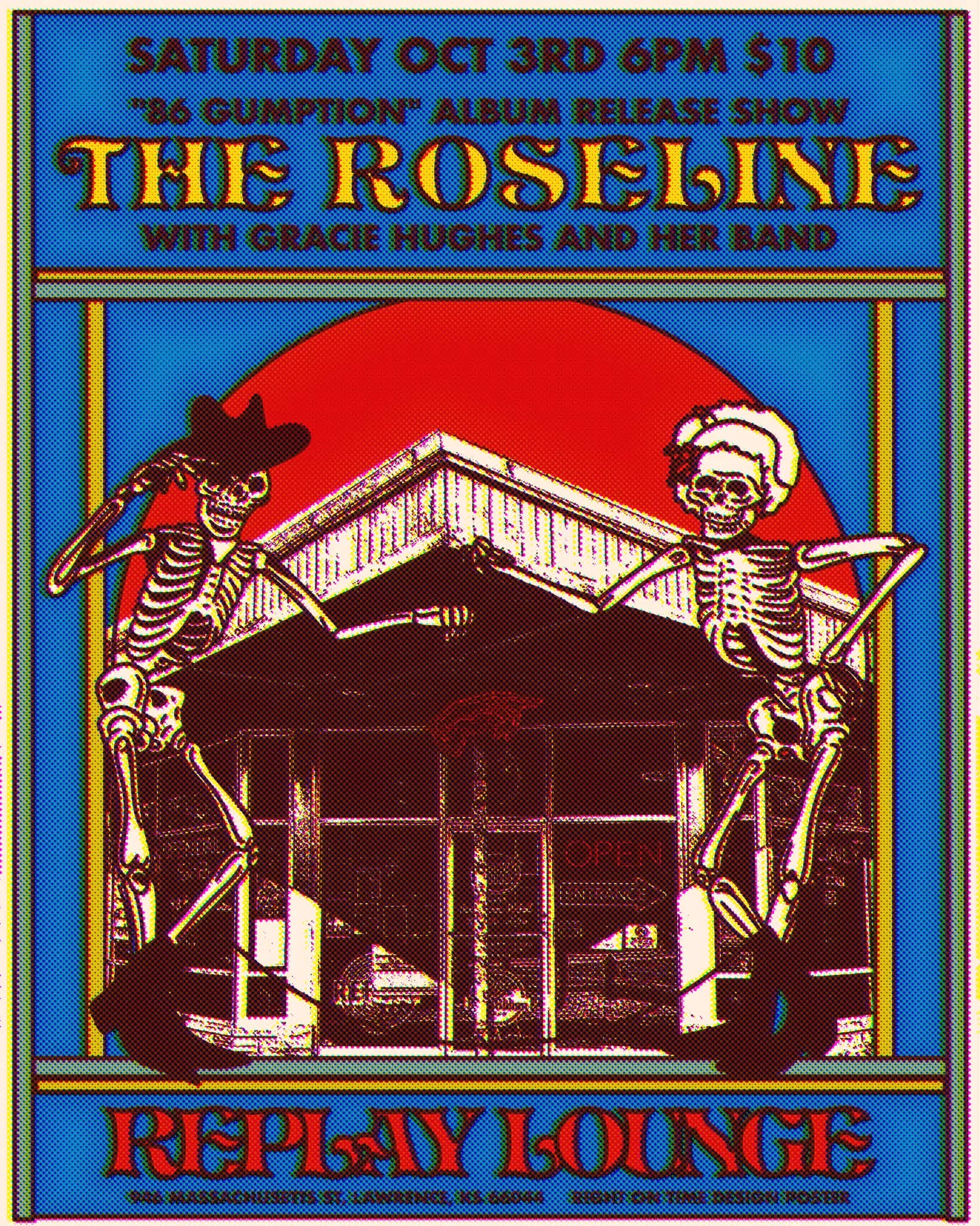 THE ROSELINE* ALBUM RELEASE W/ Gracie Hughes & Her Band ~ 6pm