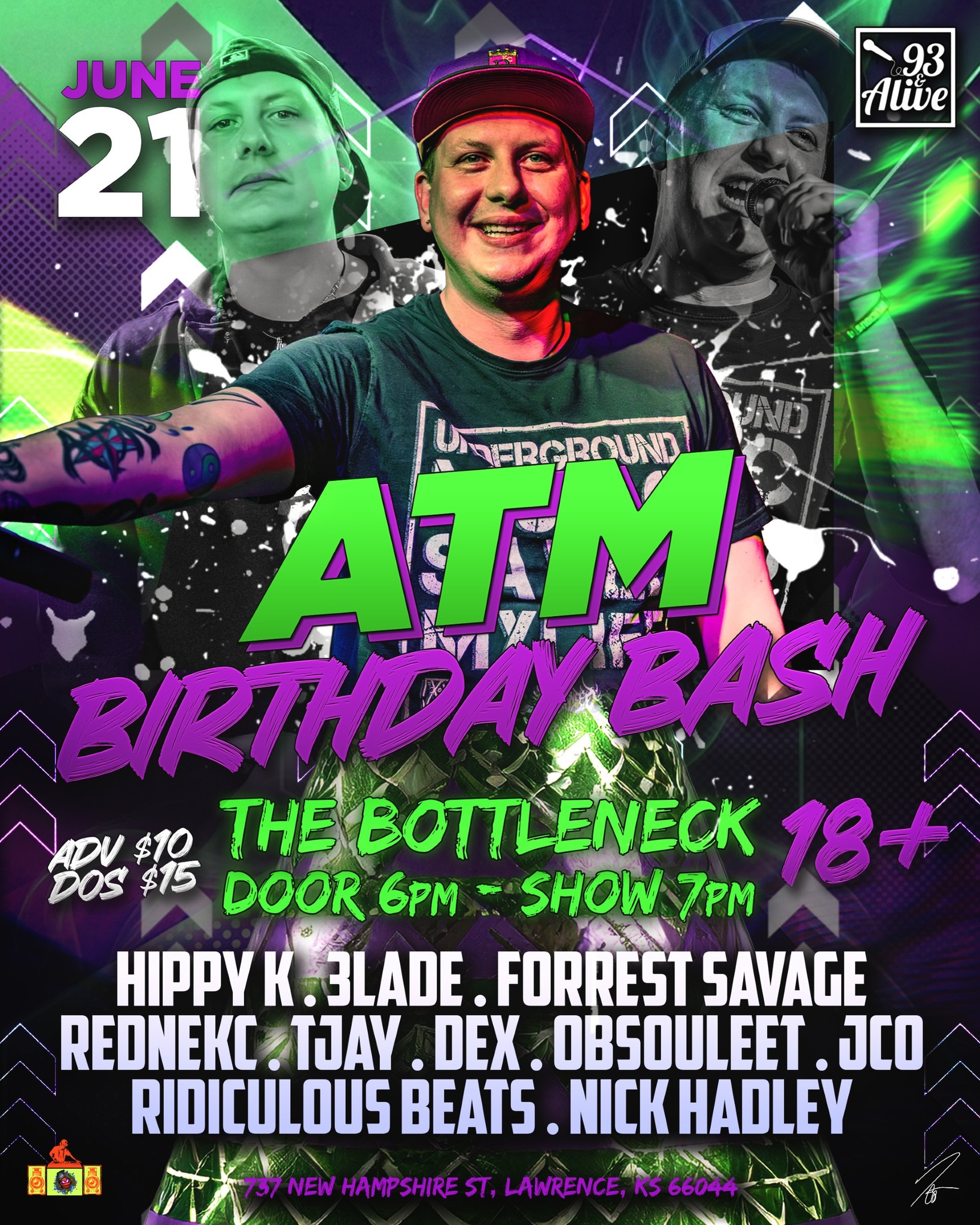 ATM Birthday Bash - Lawrence KS, 66044